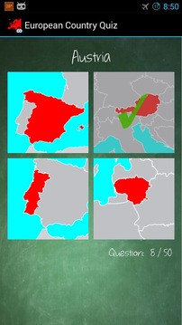 European Country Quiz游戲截圖1
