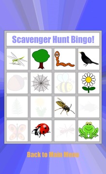 Scavenger Hunt Bingo!游戲截圖3