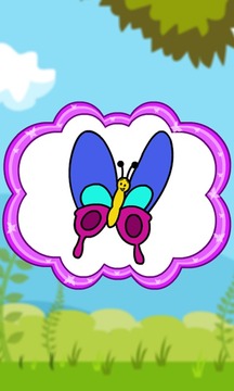 Coloring Sweet Butterfly游戲截圖3