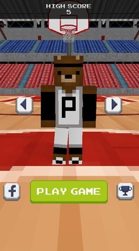 Pixel Basketball - Flick Ball游戲截圖5