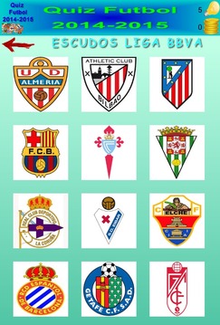 Quiz Futbol 2014-2015游戲截圖2
