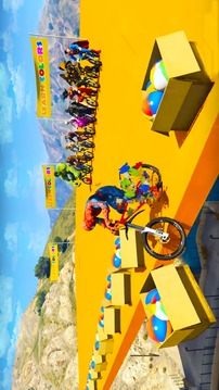 Superheroes Bmx Racing: Bicycle Xtreme Stunts游戲截圖4