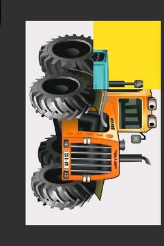 3D Block Cubes: Tractor Series游戲截圖2