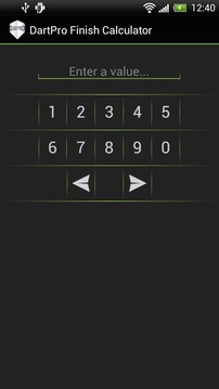 DartPro Finish Calculator游戲截圖1
