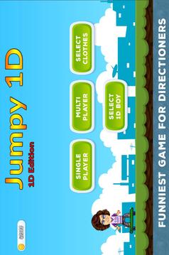 Jumpy 1D - One Direction Game游戲截圖1
