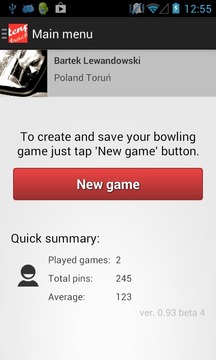 Tenpin Bowling Tracker Lite游戲截圖1