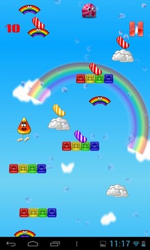 Rainbow Candy Jump游戲截圖3