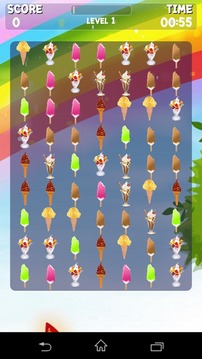 Ice Cream Crush Game游戲截圖1