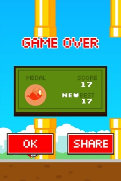 Floppy Bird Mod - Speed/Pipes游戲截圖4