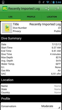 iMax dive buddy游戲截圖3