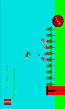 Helicopter Fire & Rescue游戲截圖1