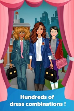 College girl Dressup Makeover游戲截圖2