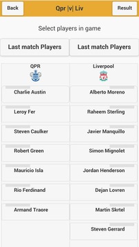 EPL Football Predictor游戲截圖2