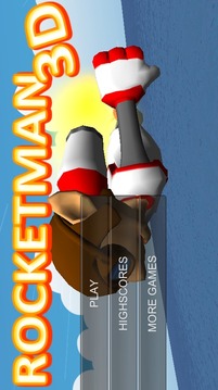 Rocketman 3D Jetpack游戲截圖1