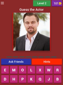Hollywood Actors Quiz Guess游戲截圖4