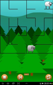 Lamb and Wolf Maze Puzzle游戲截圖5
