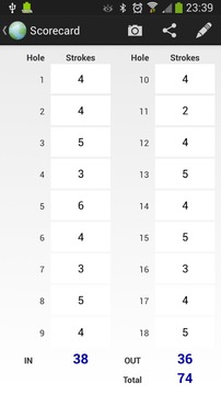 Golf GPS Distance Free游戲截圖5