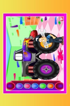 Monster Truck : Mechanic Shop游戲截圖5