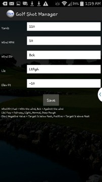 Golf Shot Manager游戲截圖5