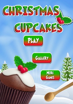 Christmas Cupcakes Maker FREE游戲截圖2