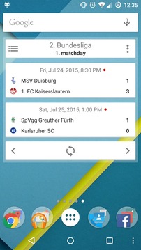 Bundesliga-Widget游戲截圖1