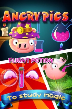 Angry Pigs Free游戏截图2
