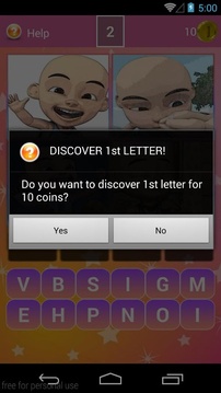 Sikembar Sketch Words Trivia游戲截圖3