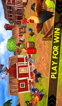 Rooster Race and Run Game游戲截圖1