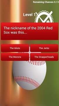 Boston Baseball Trivia游戲截圖3