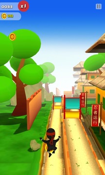 Ninja Runner 3D游戲截圖4