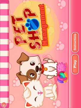 Pet shop management游戲截圖4