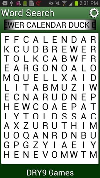 Word Search WordWheel游戲截圖1