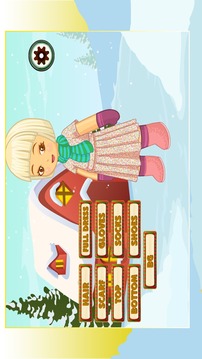X-Mas Snow Kid Dress Up游戲截圖5