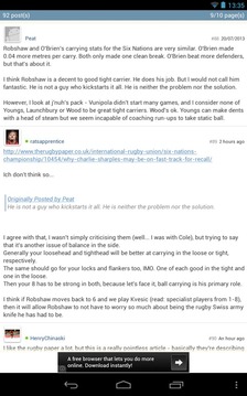 The Rugby Forum游戲截圖5