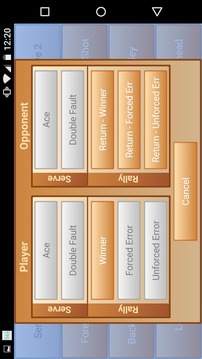 Tennis Toolkit (Stats & Chart)游戲截圖3