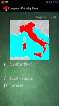 European Country Quiz游戲截圖2