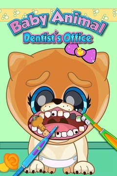 Baby Animal Pet Dentist Office游戲截圖1