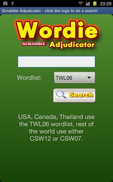 Wordie Scrabble Adjudicator游戲截圖1