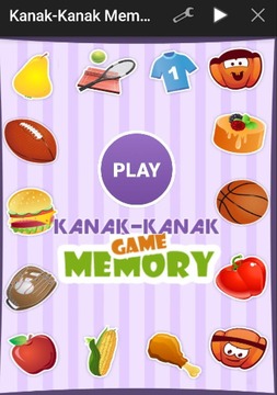 Kanak-Kanak Memory Game游戲截圖1