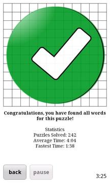 Word Search Deluxe Lite游戲截圖5