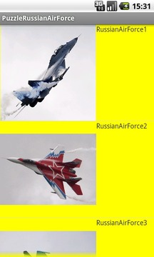 Puzzle Russian Air Force游戏截图1