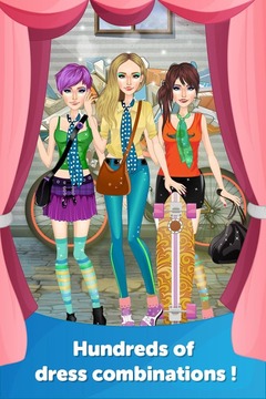 Hipster Dress Up Makeover游戲截圖2