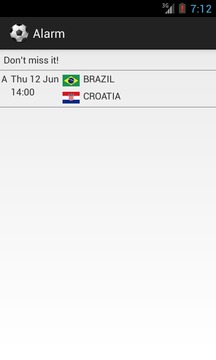 World Cup 2014 Schedule游戲截圖5