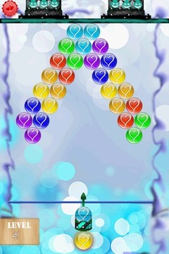 Bubble Shooter Valentine游戲截圖2