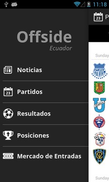 Futbol Ecuador Offside Ecuador游戲截圖2