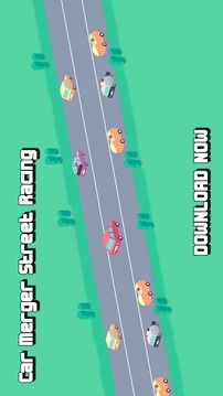 Car Merger Street Race游戲截圖1