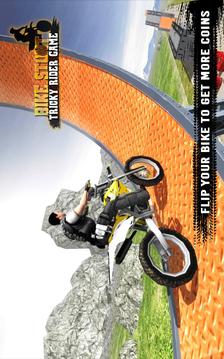 Bike Stunt Tricky Rider Game游戲截圖2