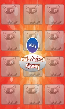 Kids Animal Memory游戲截圖1