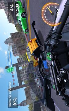 Moto Speed City Racing游戲截圖3