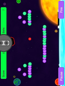 Space Ponggle- Super Glow Ball游戲截圖4